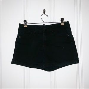High Waisted Midi Aero Shorts